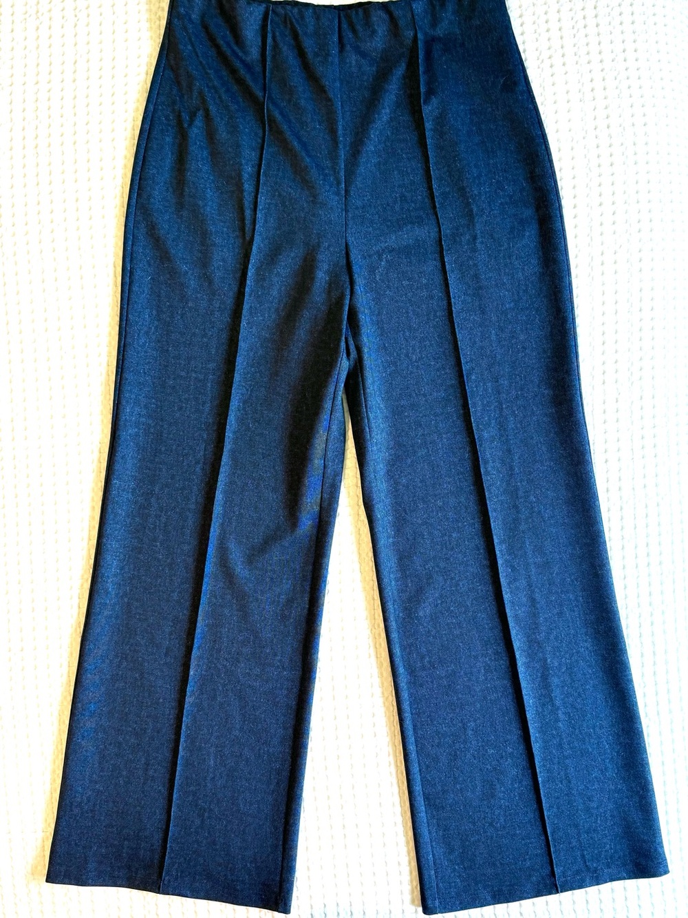 Jude Connally Felicia Navy Wide-Leg M Dress Pants NWOT